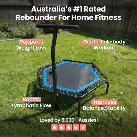 Bounce & Balance™ Premium Rebounder Trampoline