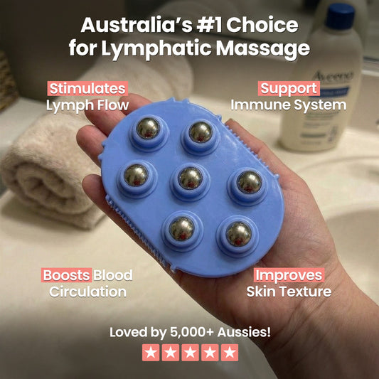 Bounce & Balance™ Premium Lymphatic Drainage Glove