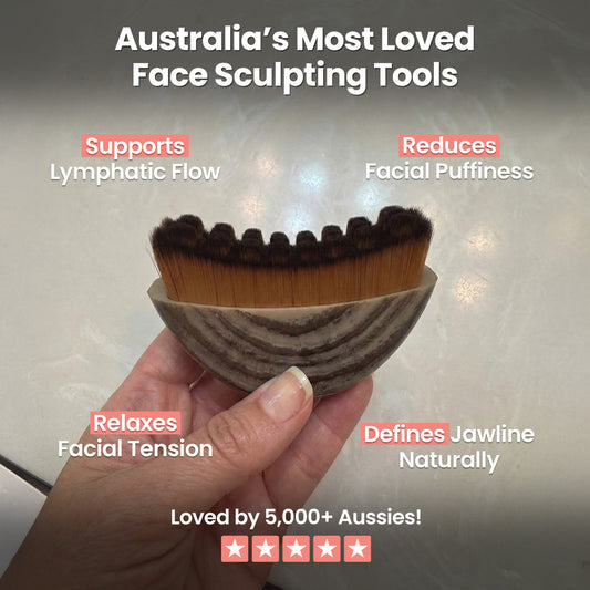 Bounce & Balance™ Premium Lymphatic Face Brush