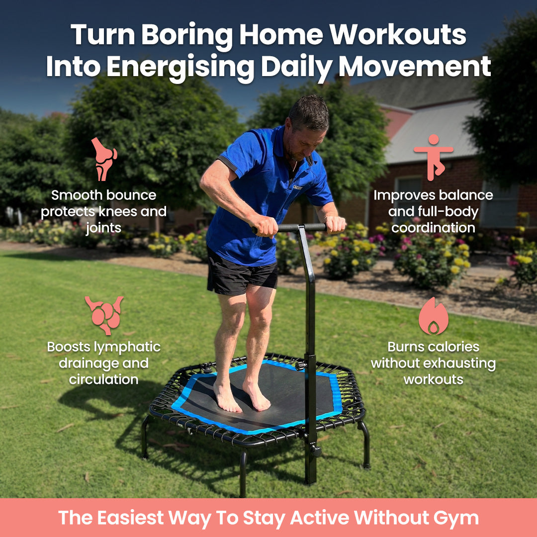 Bounce & Balance™ Premium Rebounder Trampoline