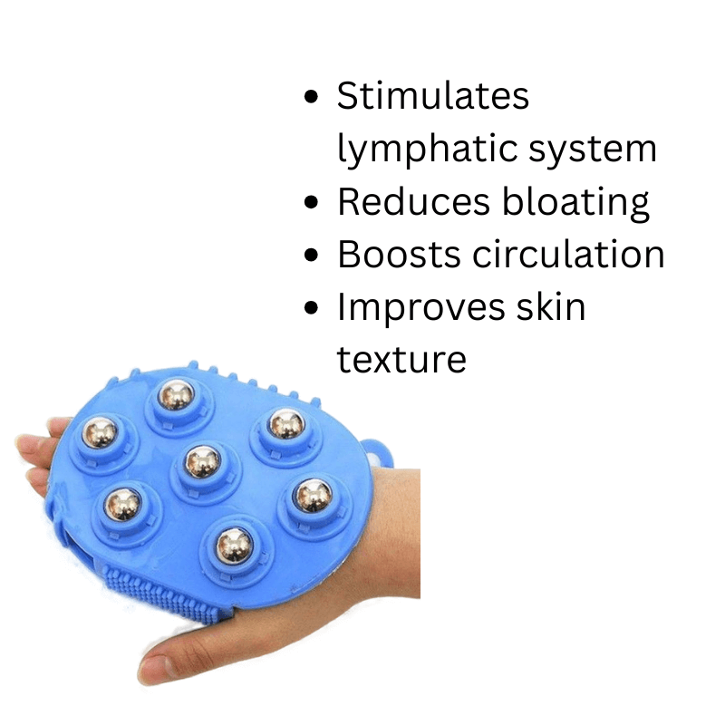 Bounce & Balance™ Premium Lymphatic Drainage Glove